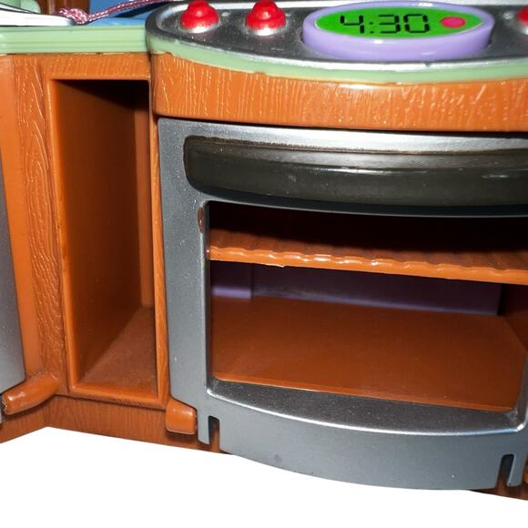Fisher-Price Loving Family Dollhouse Kitchen Stove Oven Sink Dishwasher w Sounds - Picture 3 of 7